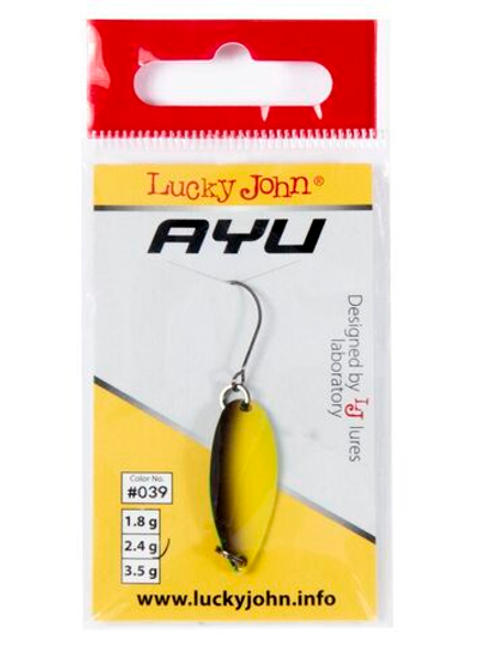 Блесна колеб. Lucky John TR AYU длин.29мм/02.4г 039