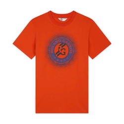 Теннисная футболка Roland Garros Logo - clay/navy blue