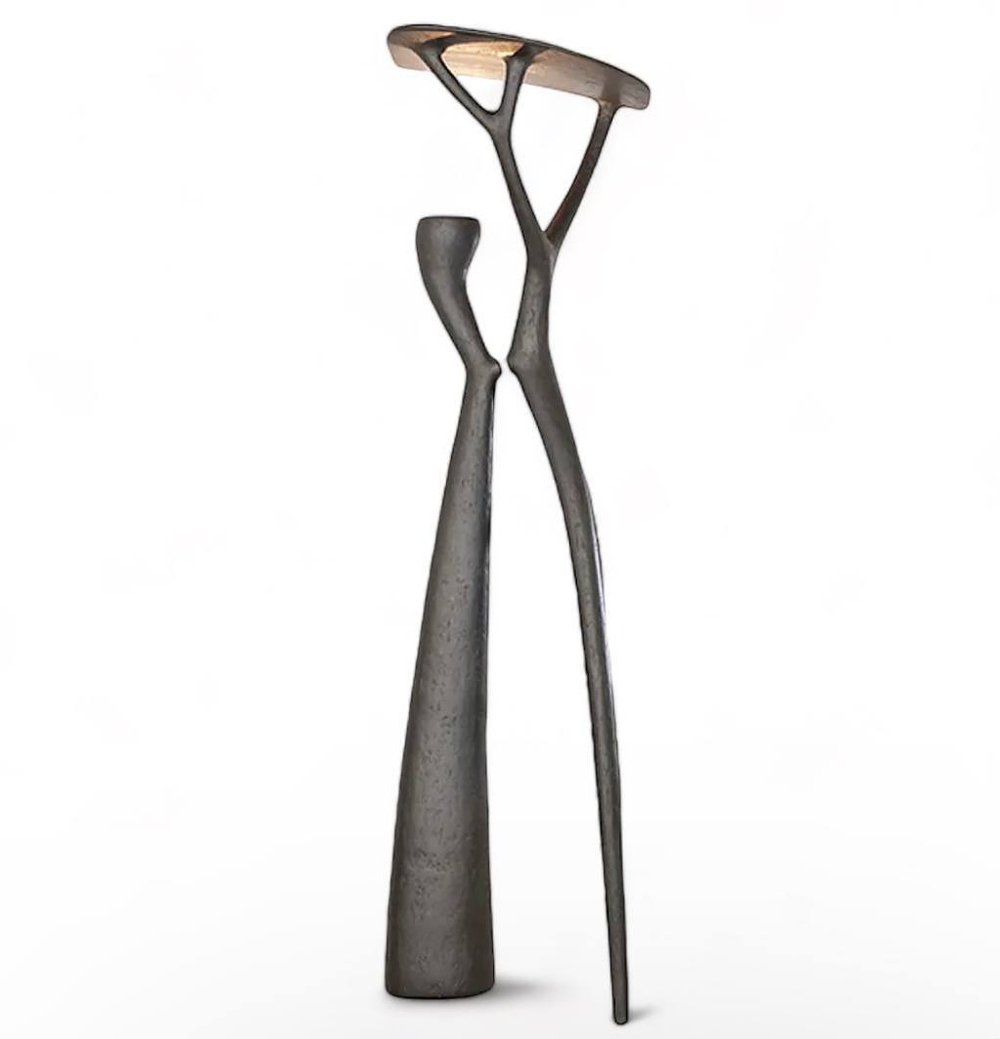 Напольный дизайнерский светильник Limb Graphite by Charles Trevelyan
