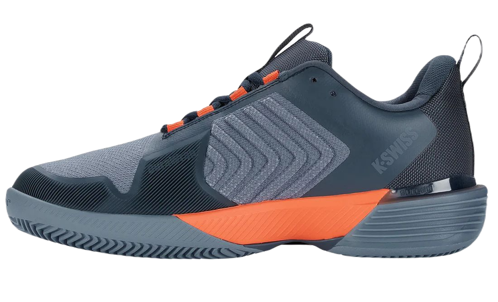 Мужские кроссовки теннисные K-Swiss Ultrashot 3 HB Men - orion blue/windward blue/scarlet ibis