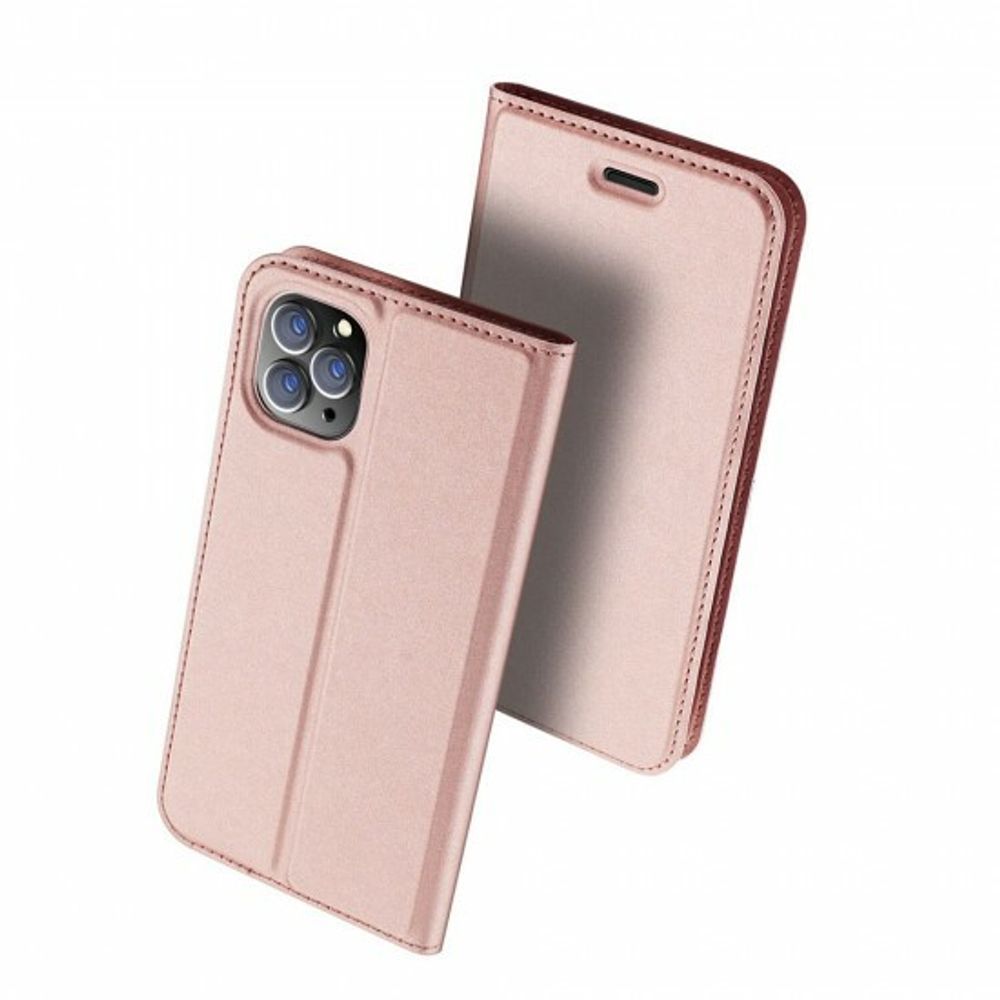 Чехол-книжка Dux Ducis Skin Pro для Huawei Y6 (2019)/ Honor 8A Розовое золото, 012258