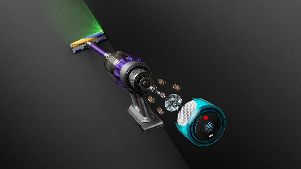 Вертикальный пылесос Dyson Gen5Detect Absolute SV23 (UK) + переходник