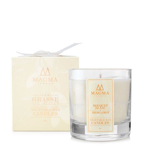 Белый букет и бергамот, аромасвеча Bouquet Blanc Bergamot, Magma