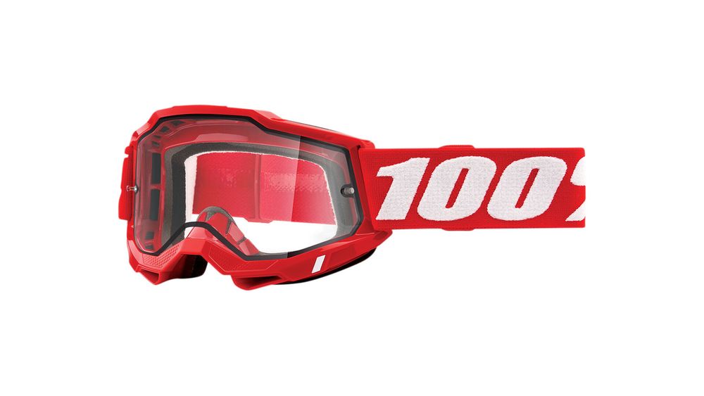 Очки 100% Racecraft 2 Goggle Orange / Clear Lens (50009-00013)