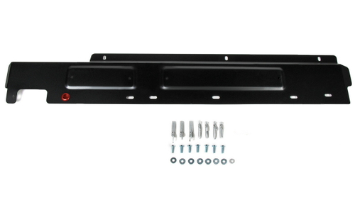 Защита топливных трубок АвтоБроня для Mitsubishi Eclipse Cross (V - 1.5T) 2018-2021/Mitsubishi Outlander III (V - 2.0; 2.4) 4WD 2012-2018/Mitsubishi Outlander III рестайлинг (V - 2.0; 2.4; 3.0) 4WD 2018-н.в., штампованная, сталь 1.8 мм, с крепежом, 111.04039.1