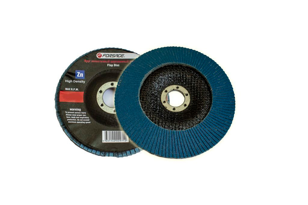 Круг лепестковый торцевой 150х22мм (P80) Forsage F-FD680G