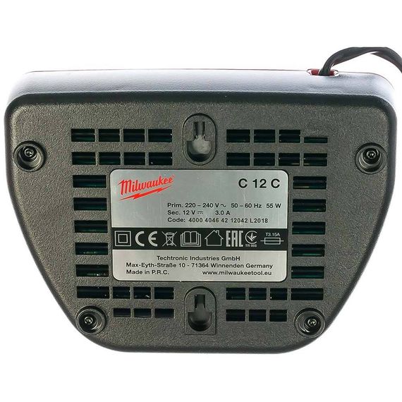 Зарядное устройство Milwaukee C12 C 4932352000