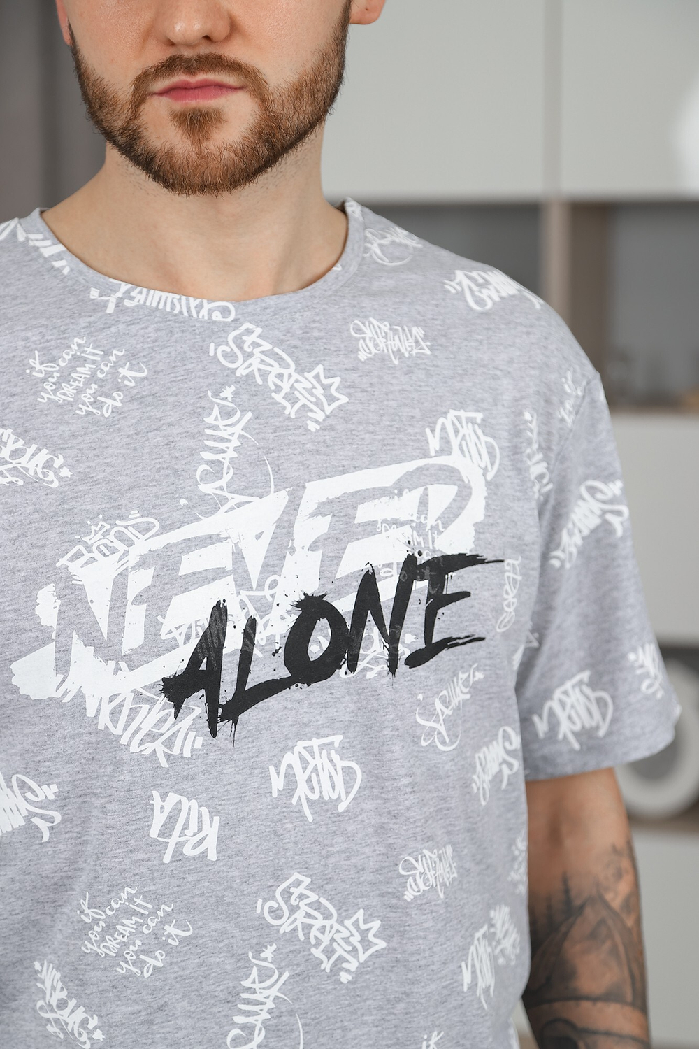 Комплект мужской шорты+футболка КП-089