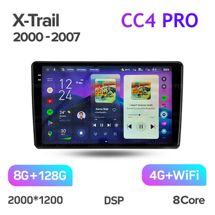 Teyes CC4 Pro 10,2" для Nissan X-Trail 2000-2007