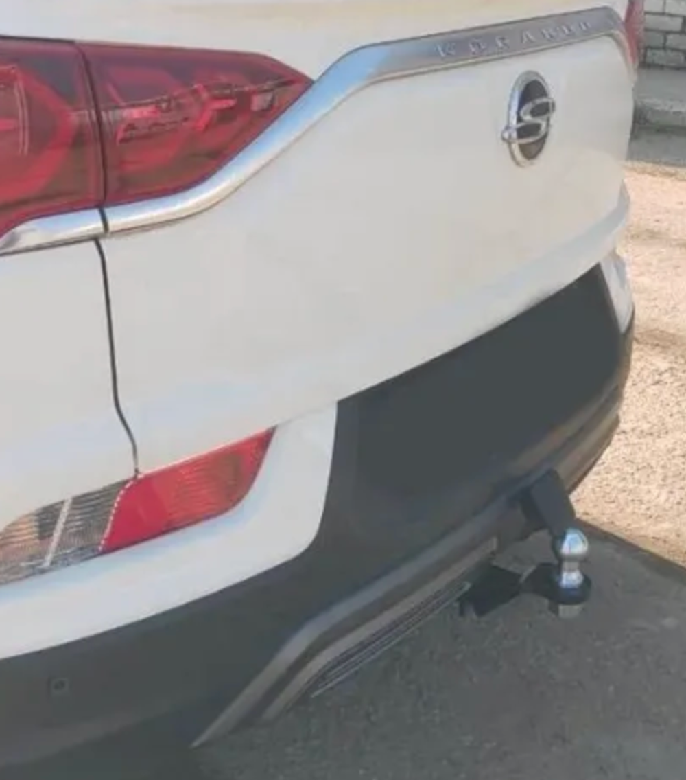 Фаркоп с унив. электрикой Смарт на KGM Korando 2023-, Ssang Yong Korando 4 2019-2023 Бизон FA 0670-E