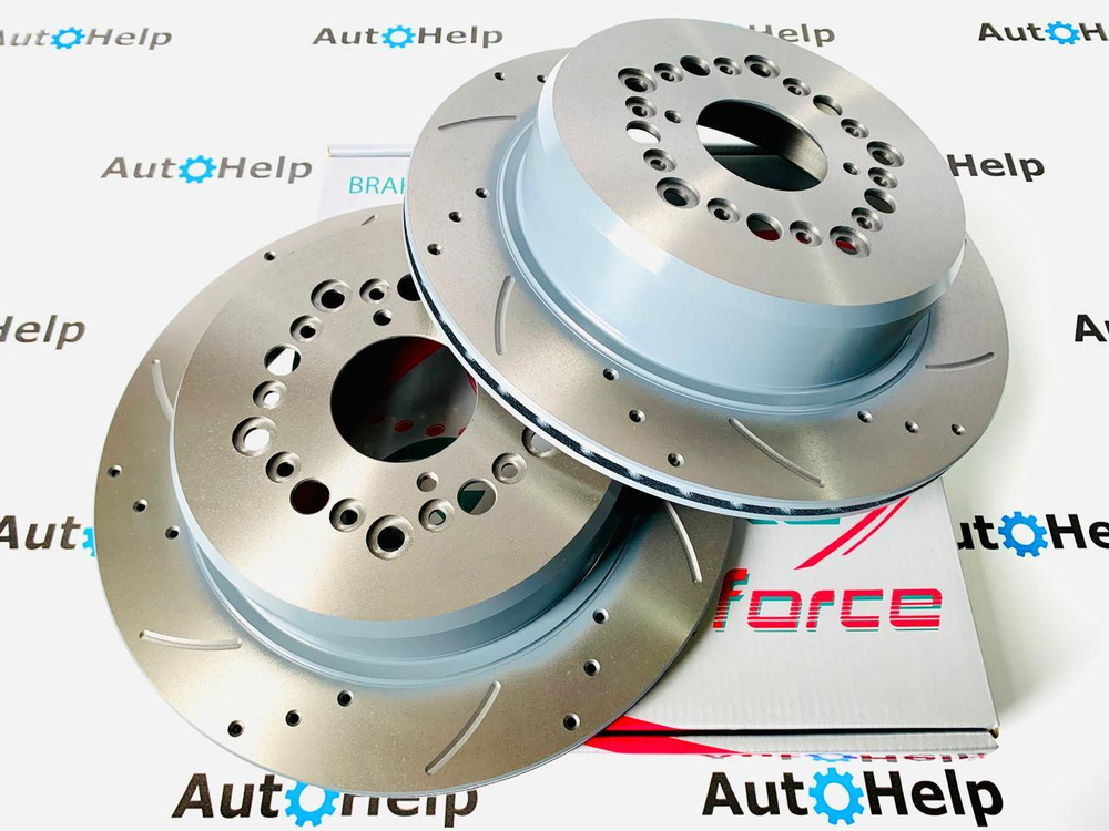 Диск тормозной перфорированный G-Brake GFR-02659L задний левый 306,7mm