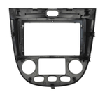 Комплект рамки с разъёмами 9" Chevrolet Lacetti хетч климат серебро - Car-Smart 3038CL