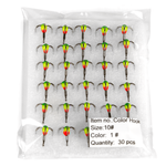 Тройник с цветной каплей Grows Culture "Светофор" №10 (30шт/уп)