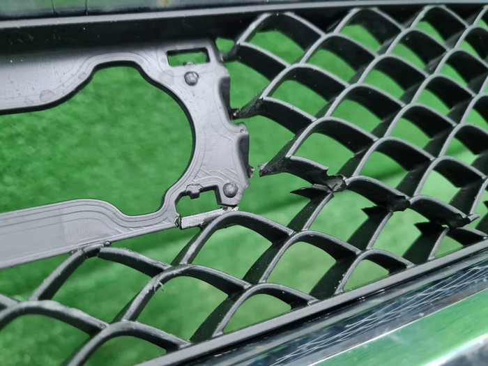 Юбка переднего бампера Mercedes GLC X253 (19-22)