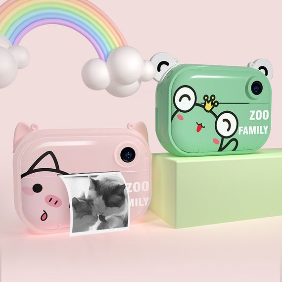 Fotoaparat \ Фотоаппарат Zoo Family pink