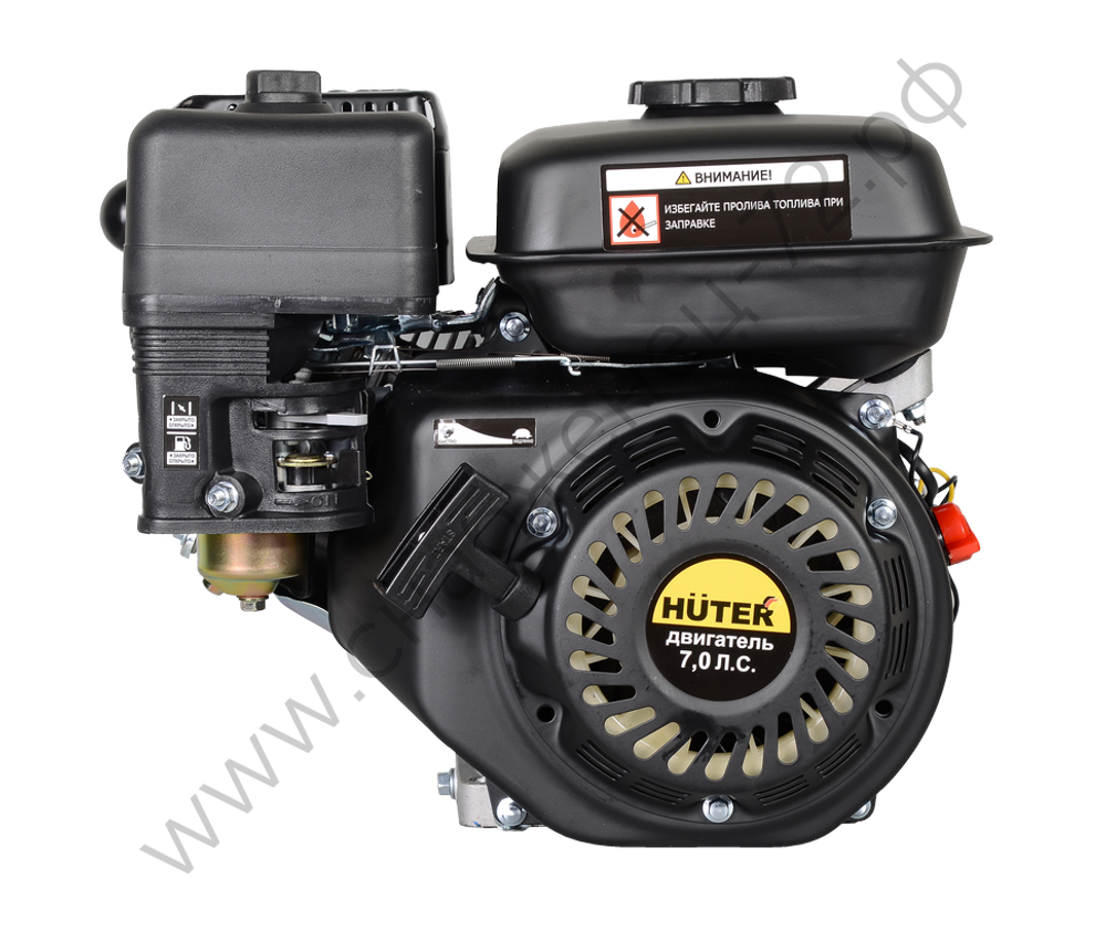 Двигатель бензиновый GE-170F-19 HUTER