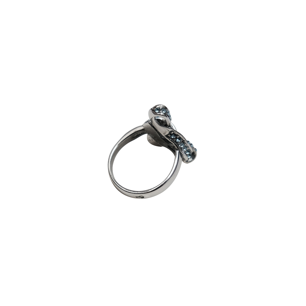 "Ламбада" кольцо в серебряном покрытии из коллекции "Леди" от Jenavi