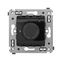 Термостат для теплых полов в стену, "Avanti", "Черный квадрат"