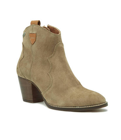 Кожаные ботильоны luna sand Pepe Jeans London - коричневый(PLS50491)