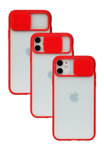 чехол iphone 11 с защитой камеры прозрачный со шторкой силиконовый бампер без рисунка