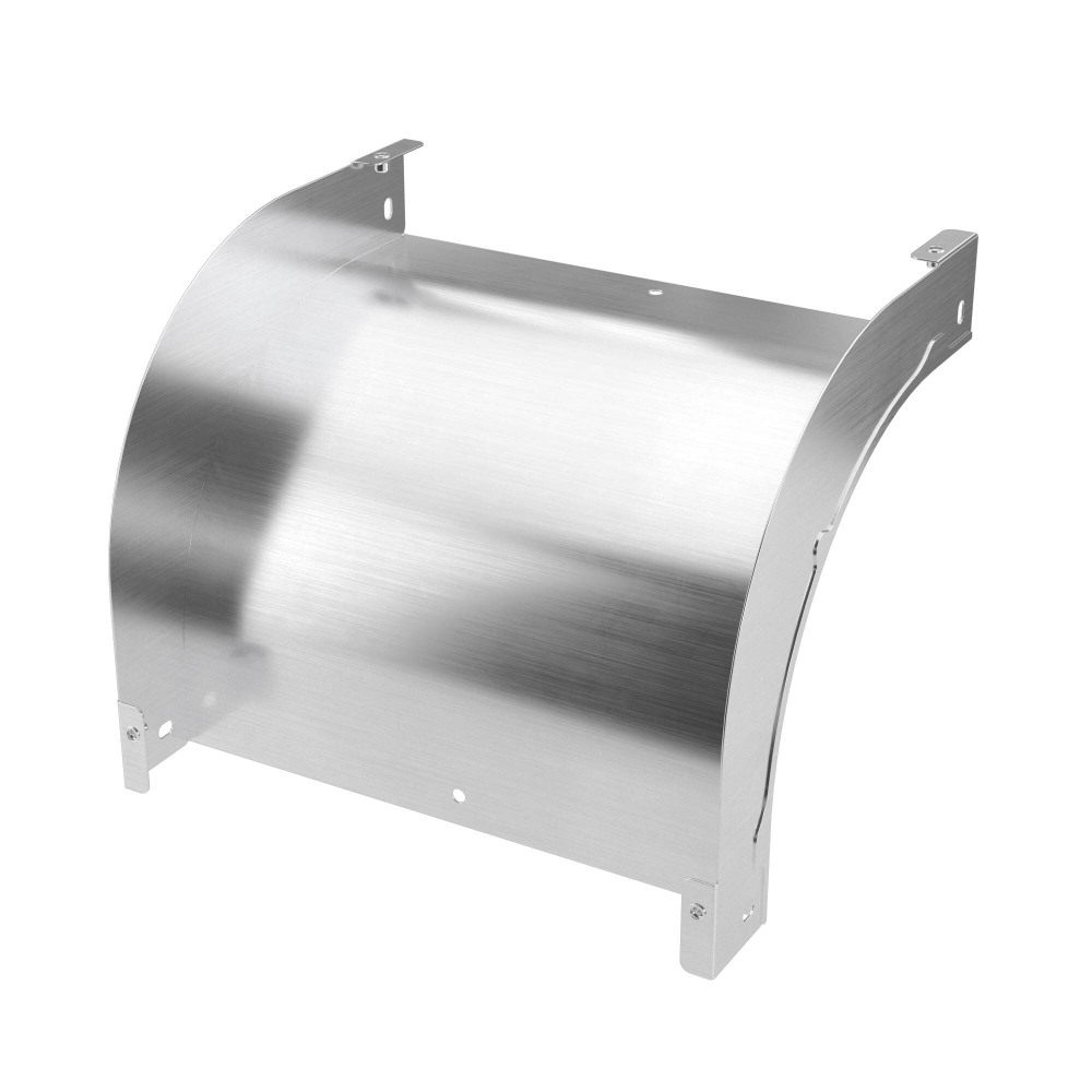 Угол вертикальный внешний 90 градусов 50х150, 2,0 мм, алюминий, в комплекте с крепежными элементами и соединительными пластинами,необходимыми для монтажа