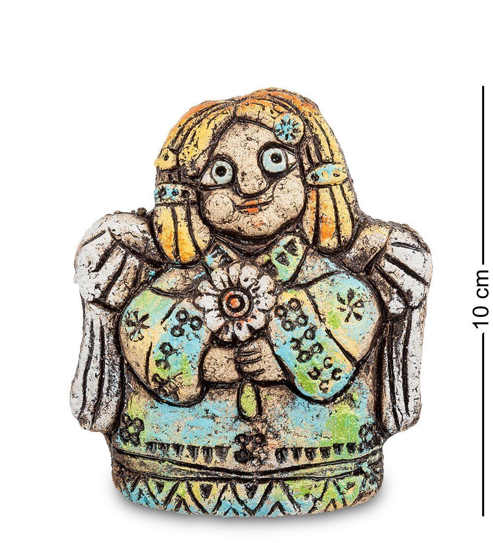 KK-359 Фигурка «Ангел с цветком» шамот