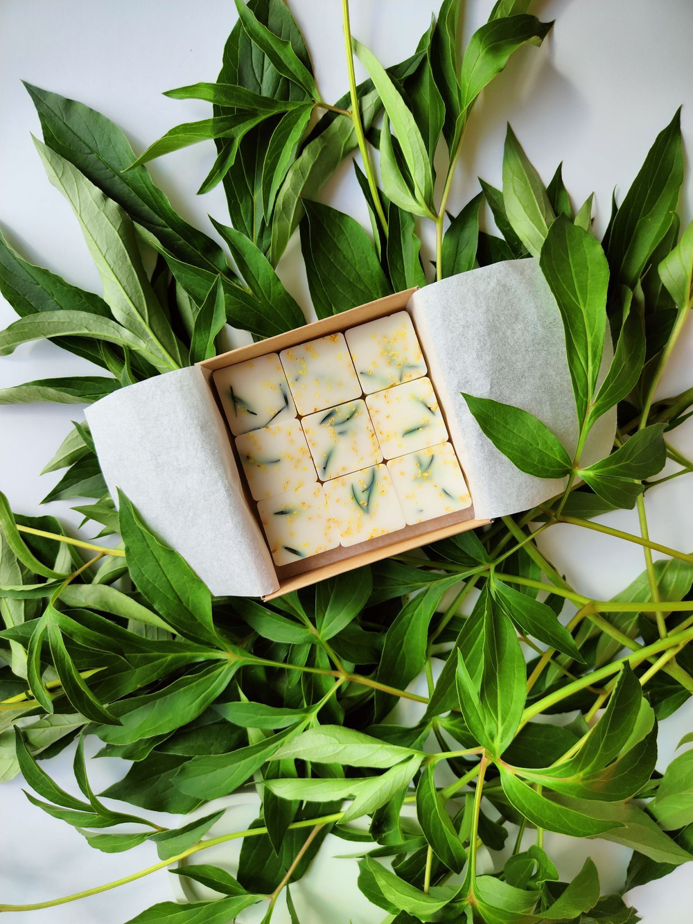 Ароматические плиточки (набор из 9 шт) Хлопок и ирис 900 руб.