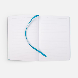 Ежедневник Tact, недатированный, бирюзовый