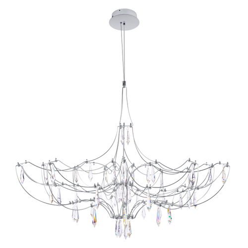 Подвесная светодиодная люстра Loft It Mira 10589/900 Silver Asfour