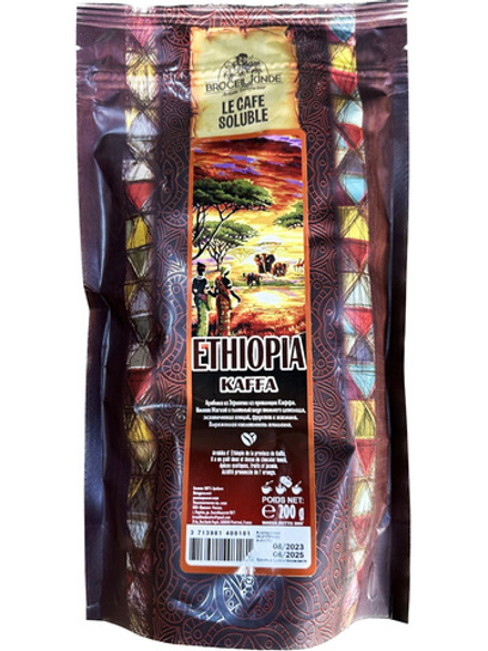 Кофе растворимый Broceliande Ethiopia Kaffa, 200 г (Броселианд)