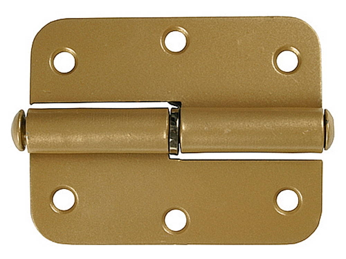 ПН-85, 85 x 41 х 2.5 мм, левая, цвет белый, карточная петля (37641-85L)
