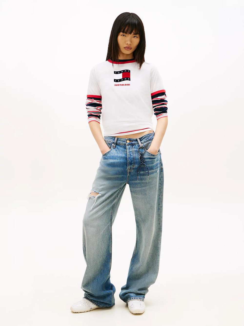 Футболка женская TOMMY JEANS TJW REG NOVELTY RING