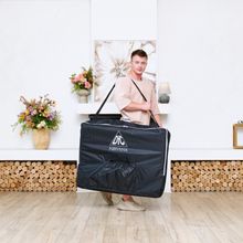 Массажный стол DFC NIRVANA Elegant, 186 x 70 см, голубой