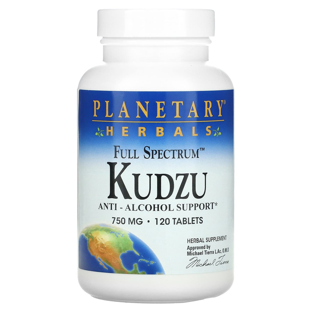 Planetary Herbals, Full Spectrum™, пуэрария дольчатая, 120 таблеток