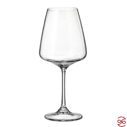 Набор бокалов для вина Crystalite Bohemia Corvus/naomi 450 мл (6 шт)