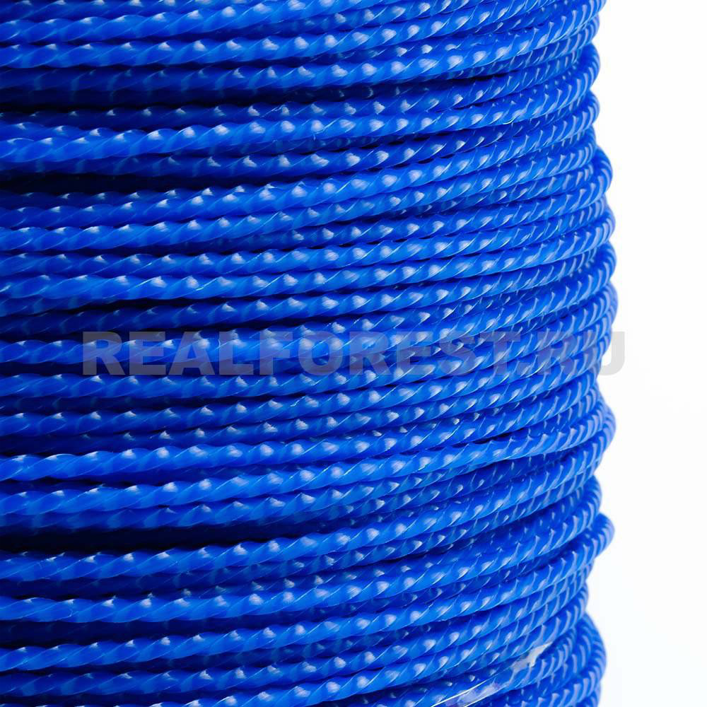 Леска Oregon d- 3 мм 402 м Blue Square Twisted 593206 витой квадрат