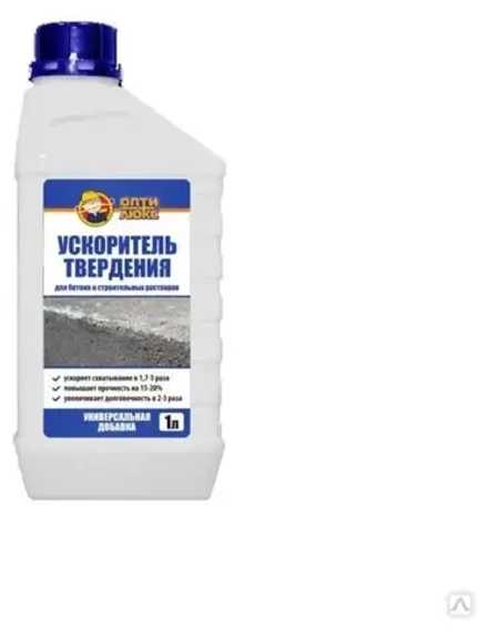 OPTILUX  Ускоритель твердения для бетона и строительных растворов  1л  (ИжСинтез)