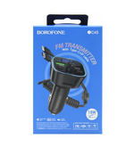 Автомобильный FM-трансмиттер BOROFONE BC45 Bluetooth (черный)