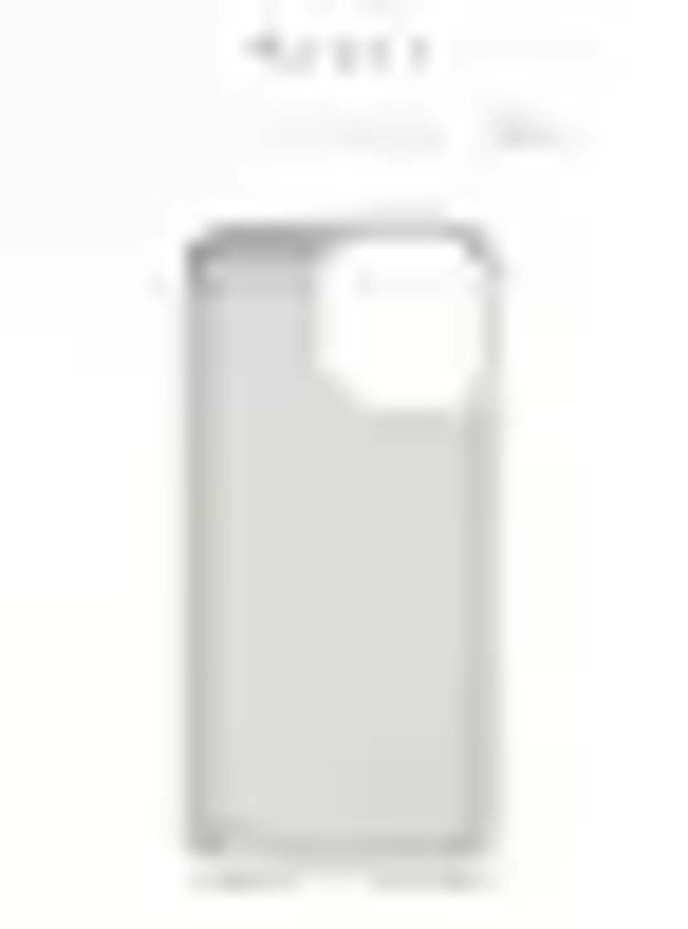 Накладка iPhone 13 Pro Max силикон white