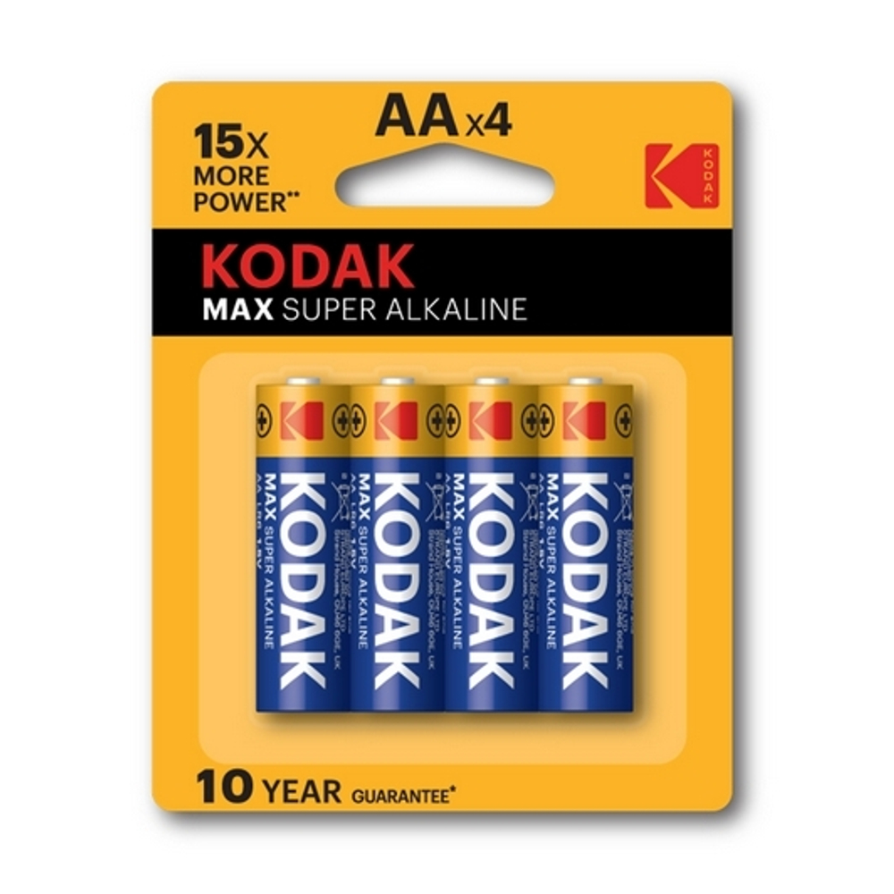 KODAK MAX Super Alkaline LR06 / AA BL4 уп.80