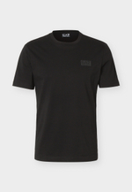 EA7 Emporio Armani TRAIN LOGO SERIES OVERSIZE - Футболка с принтом - Чёрный