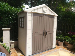 Садовый пластиковый сарай HouzBlock Comfort-1 (2.2x1.2 м)