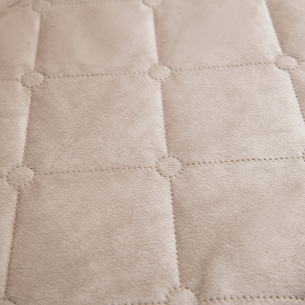 Велюровое покрывало ромб OVF039