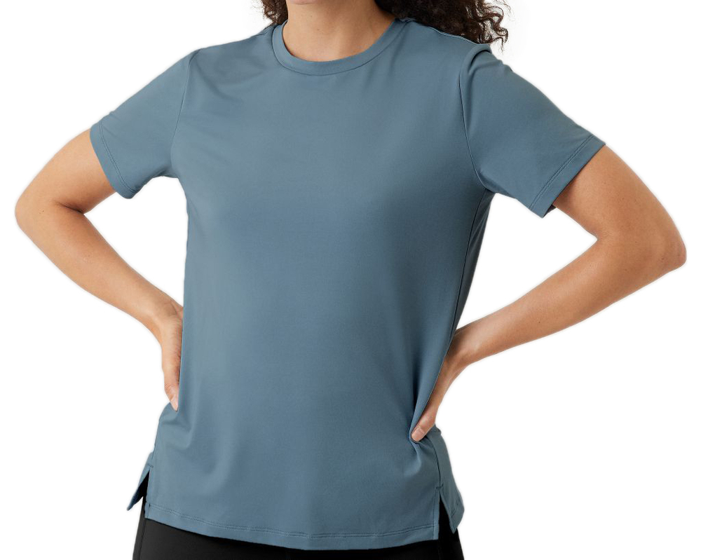 Женская теннисная футболка Björn Borg Regular T-Shirt W - stormy weather