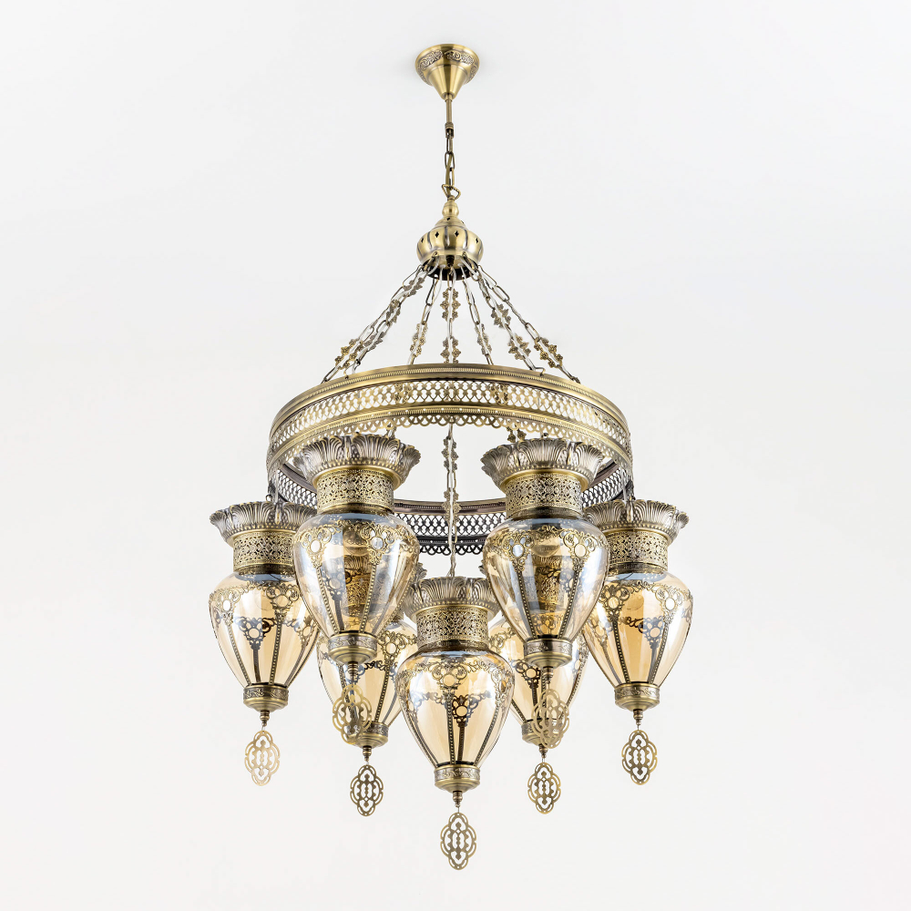 Citilux Каир CL419263 Люстра подвесная Бронза