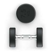 Гантель UNIX Fit PRO круглая обрезиненная 7,5 кг, 2 шт.