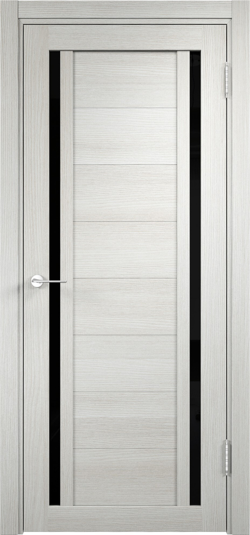 Межкомнатная дверь Турин 10 / Цвет Слоновая кость / Стекло "Лакобель" / Двери Верда