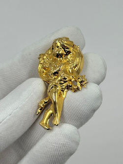 Накладка на пуговицу Ангел большой