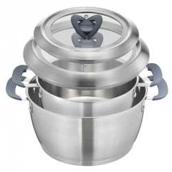 Набор кастрюль Tefal Ovation 1,4/2,1/2,8л 16/18/20см C817S354