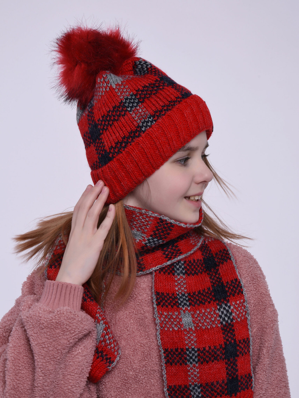 Комплект детский (Шапка+Шарф)